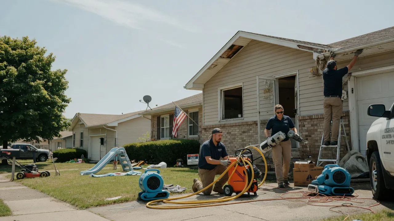 Water Damage Restoration in Bronson, KS near me